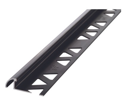 3/8-19MM BULLNOSE 8FT SATIN TILE EDGE