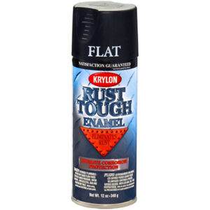 RTA9218 FLAT BLACK SPRAY PAINT