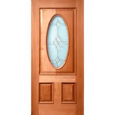 32X80 CEDAR GLASS DOOR W/MLDG