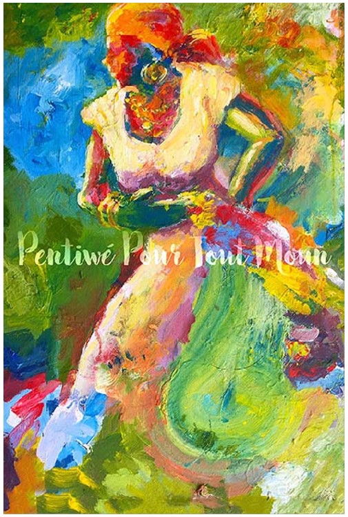 PAINTING 24X36 "DAME 1"