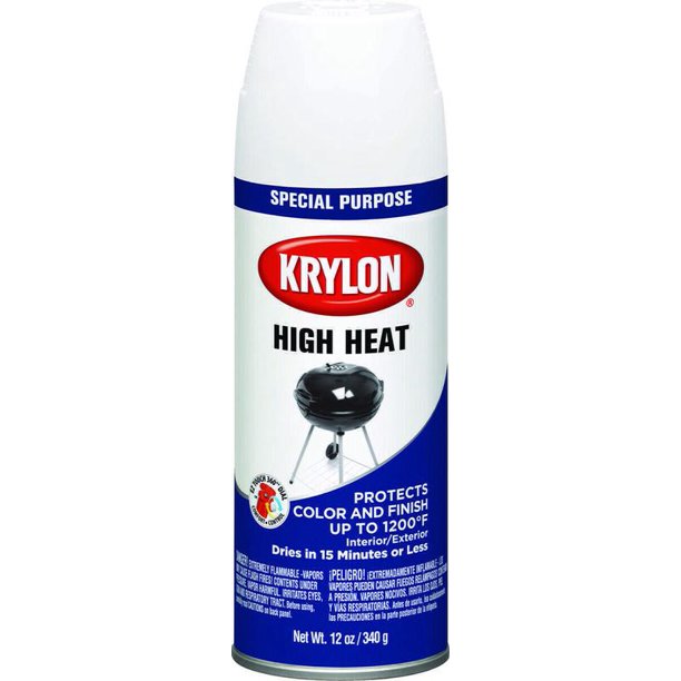 1505 WHITE HIGH HEAT SPRAY PAINT