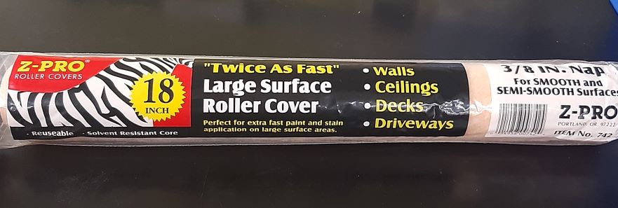 18X 3/8" POLY ROLLER COVER