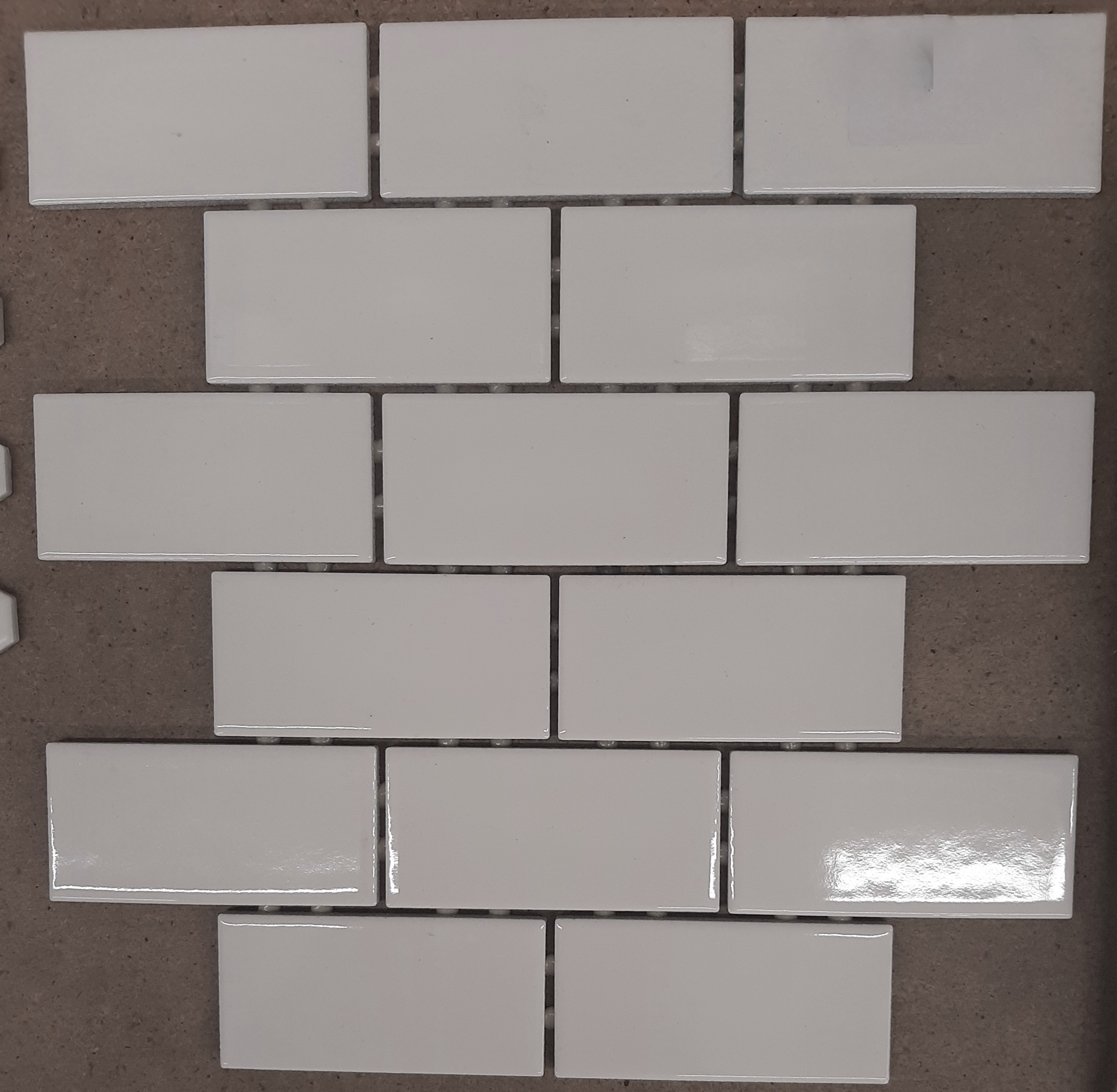12X12 STARTING LINE GLS WHT TILE