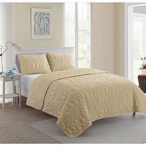 Shore 3PC Quilt Queen Set -SAND
