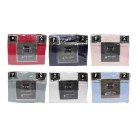 FULL 6 PC SOLID BEDSHEET SET