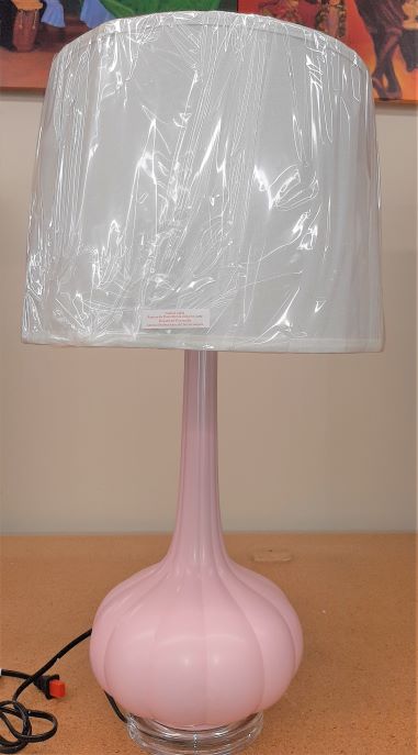 DESK LAMP, PINK