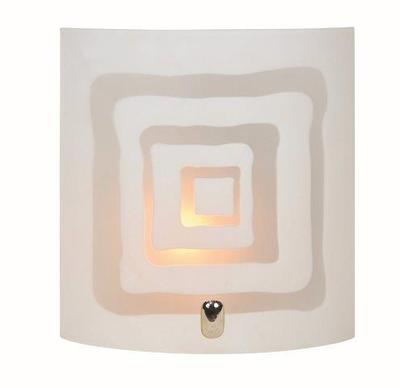 SQUARE WALL GLASS LAMP