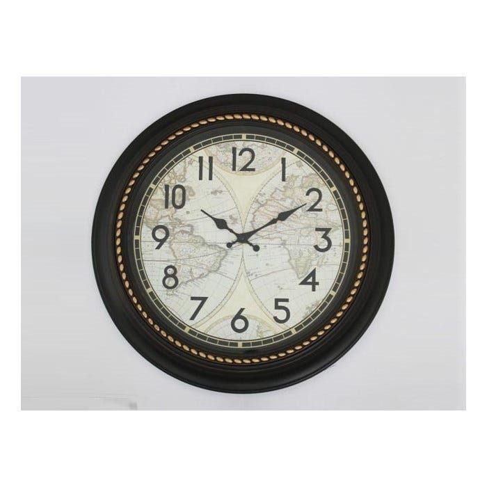 PLASTIC WALL CLOCK 15.75X1.7NCH