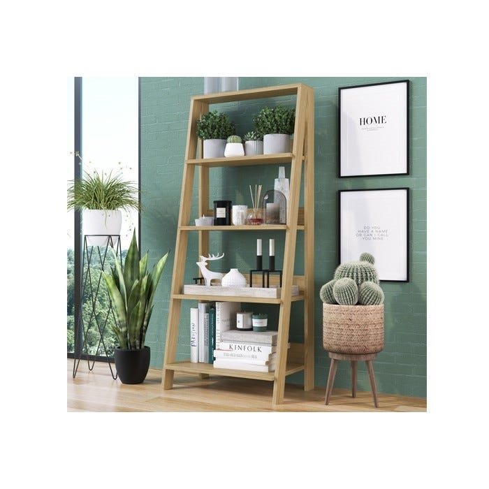 BROWN SHELF ORGANIZER