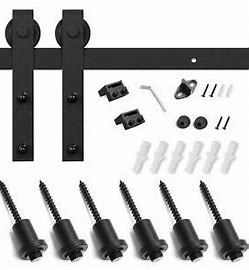 6.6FT HEAVY DUTY BARN DOOR KIT