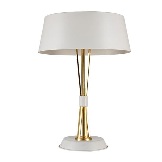 DESK LAMP WHITE GOLD