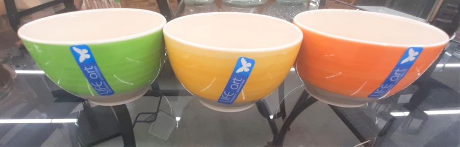 5.5 ASST COLORS BOWL
