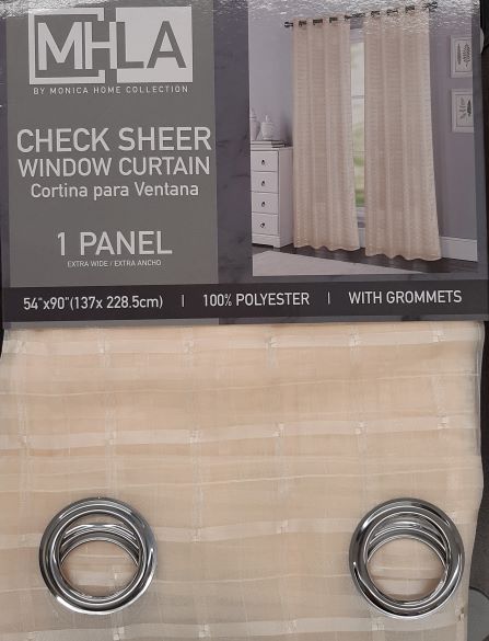 SHEER  CHECK  PANEL