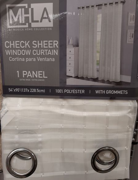SHEER  CHECK  PANEL
