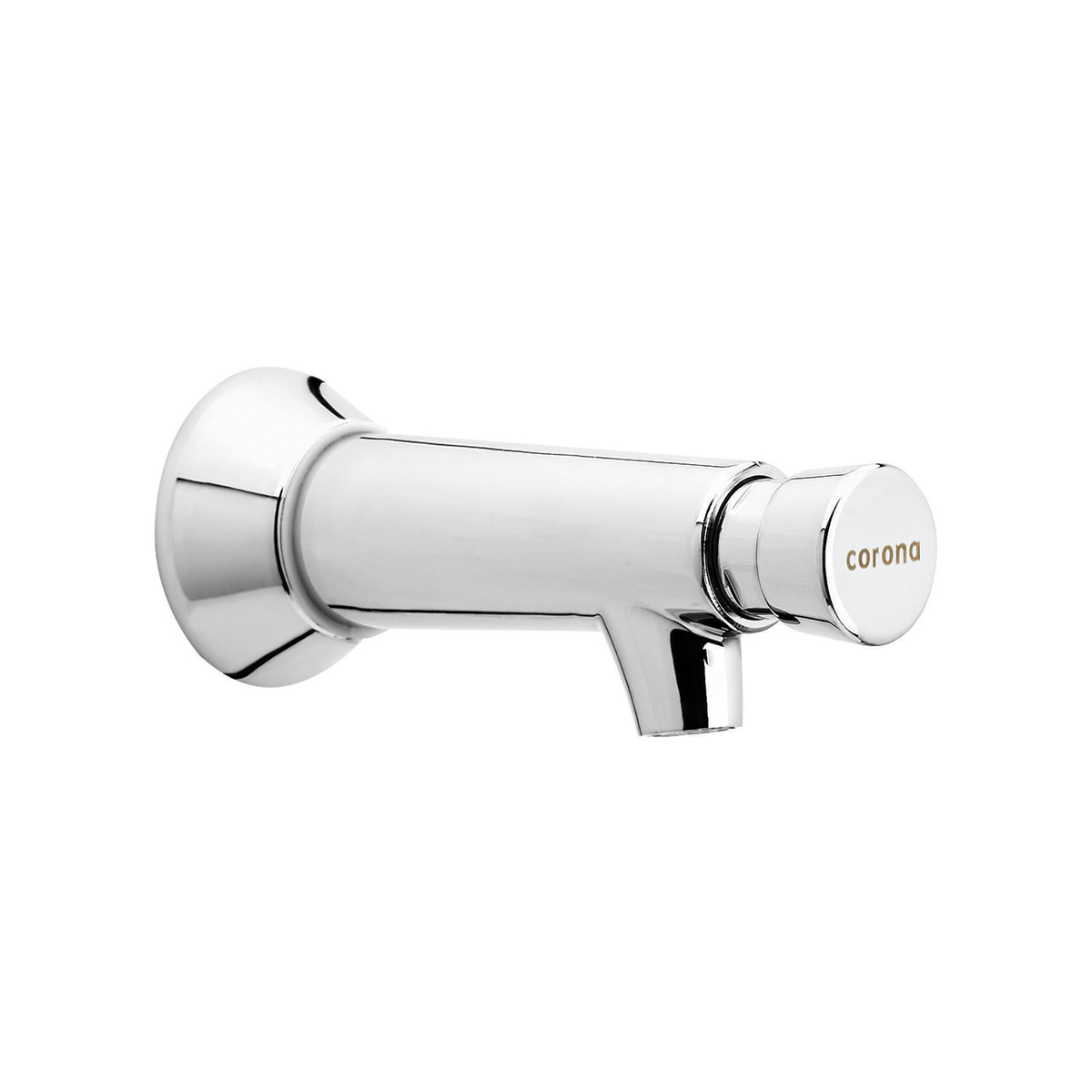 PUSH WALL-MOUNTED BASIN TAP CHRM