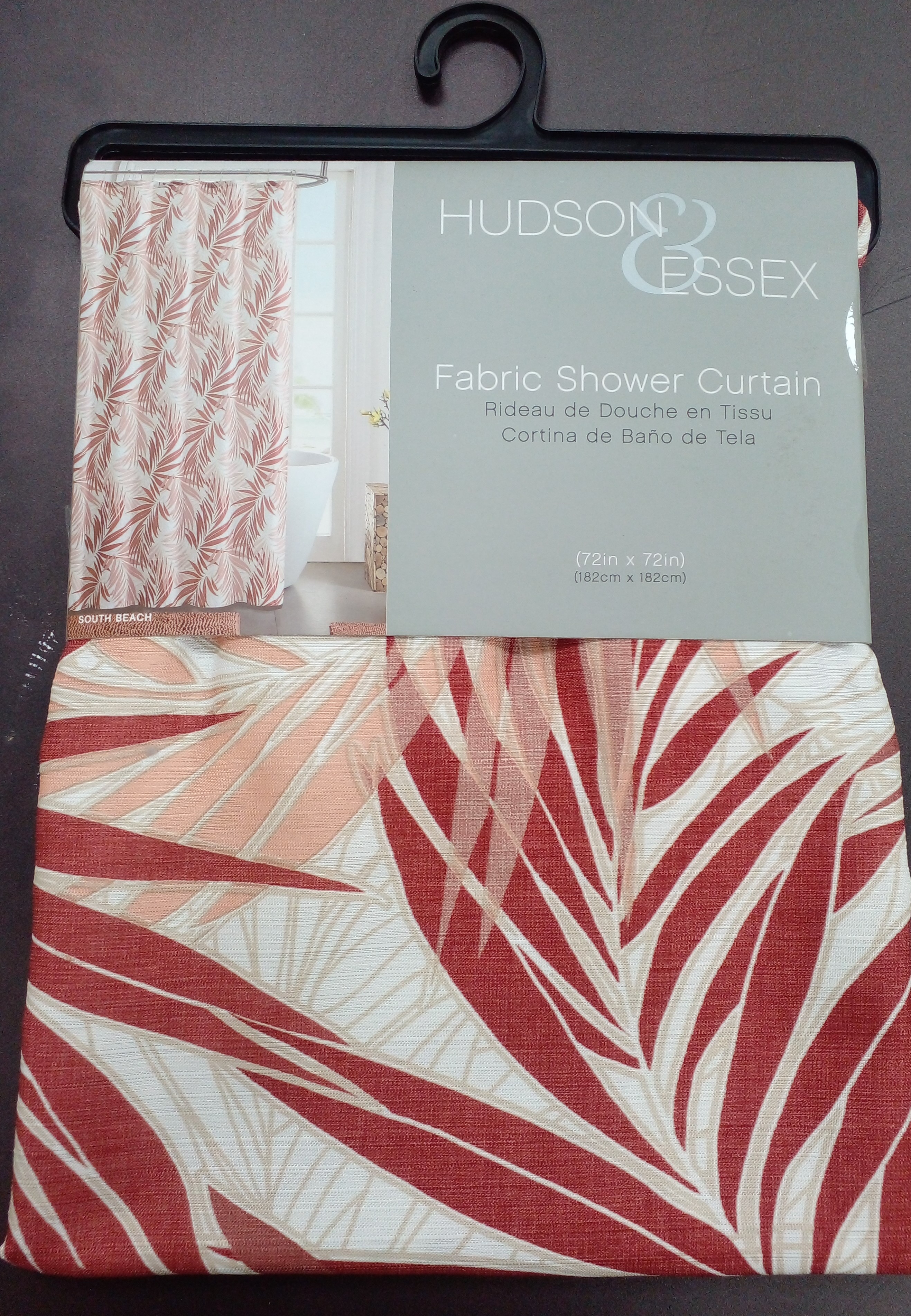 SOUTH BEACH SHOWER CURTAIN- WEST