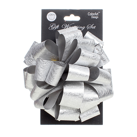 POMPOM BOW 5IN 1PC .