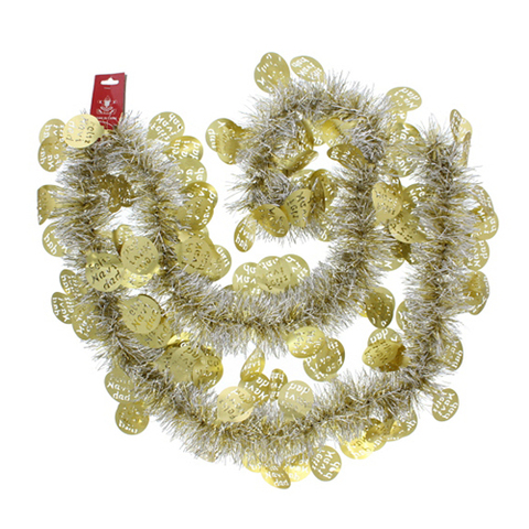 TINSEL GARLAND 16X8X200CM .