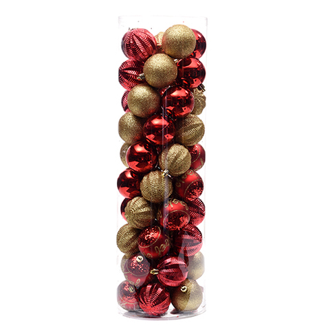 BALL 50PC SHINY/MATT&nbsp;&nbsp;6CM .