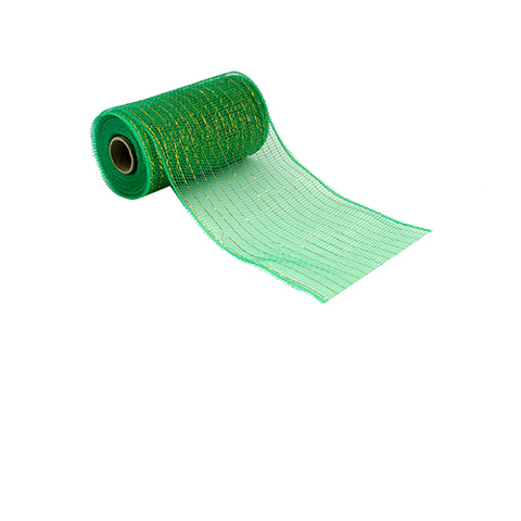 MESH 15CMX10YRDS XMAS GREEN