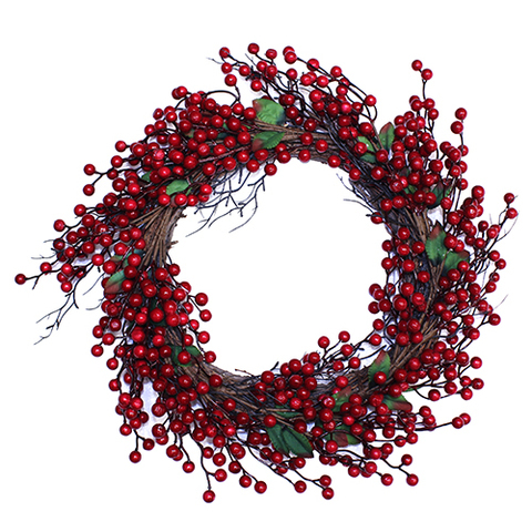 BERRYWREATH W/O SNOW 45CM .