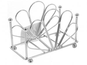 NAPKIN HOLDER CHR 12X6X8.5CM