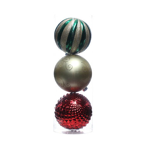BALL 3PC PVC TUB 15CM .