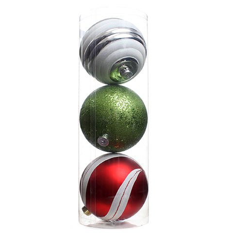 BALL 3PC PVC TUB 15CM .