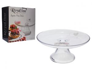 CAKE STAND GLASS 9.5"