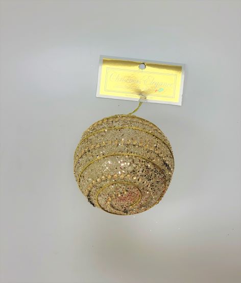 100MM FOAM GLIT ORN ASST