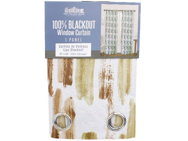 1PC TAUP/COFFEE MICRO WNDW CURTN