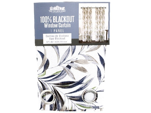 1PC LAV/GRY MICRO WINDW CURTN