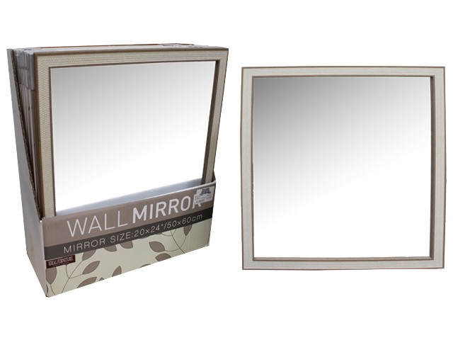 50X60 ASST WALL MIRROR W/FRAME