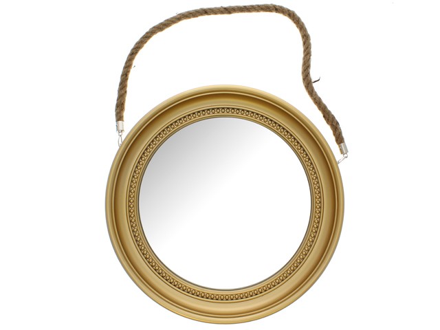 GOLD WALL MIRROR