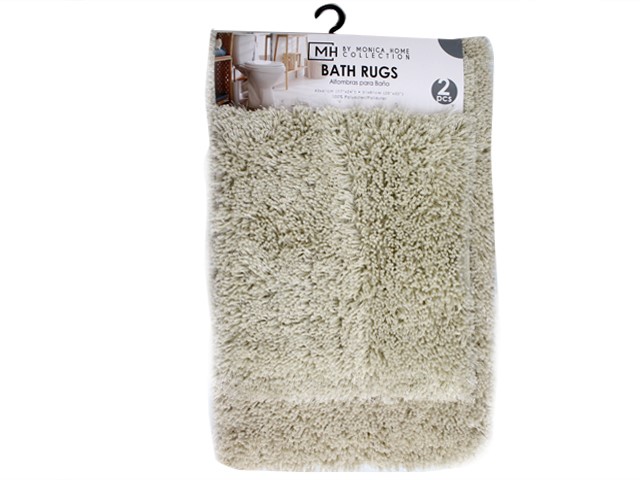 IVORY BATHRUGS 2PCS SET