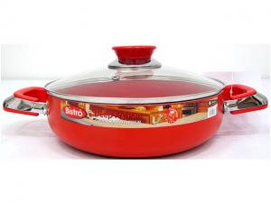 COOKING POT RED 8X2"