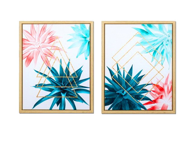 CANVAS PRINT W/FRAME 40X50X2.5