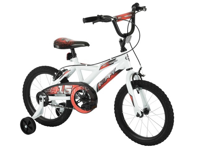 16"WHT&BLK PRO THUNDR BIKE