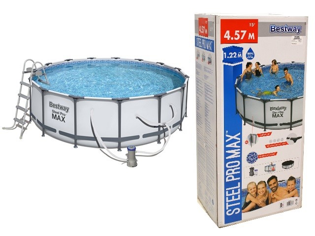 BLUE STEEL PRO MAX 15'X48"POOL