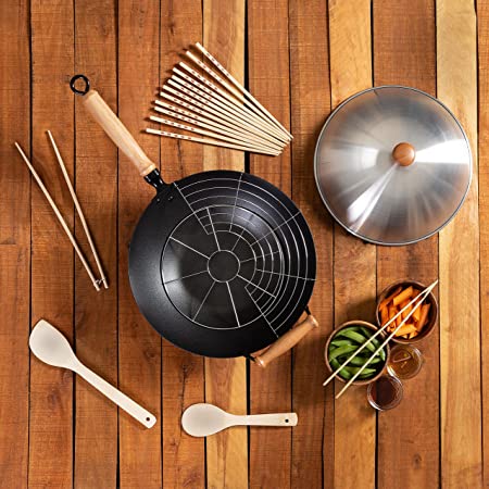 14" WOK SET PROF 10PC