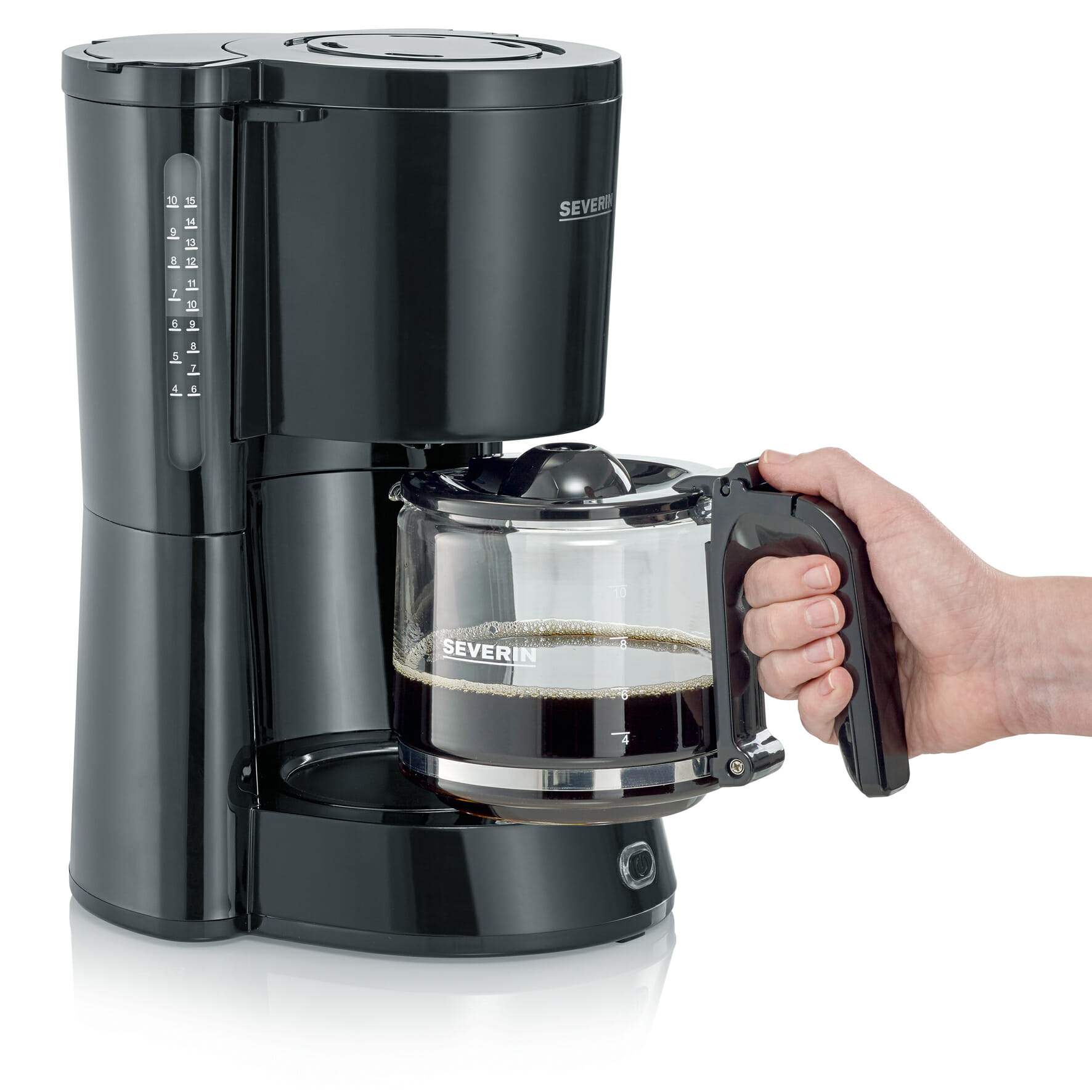 COFFEE MAKER 1000W BLACK