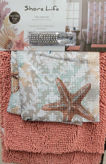SHORE LIFE BATH 15PC SET