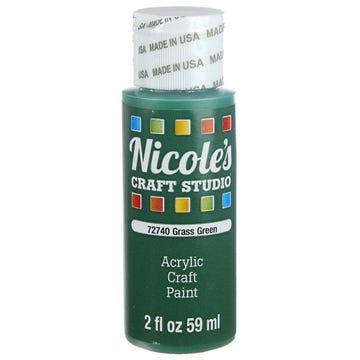 2OZ CRAFT PAINT GRASS GREEN