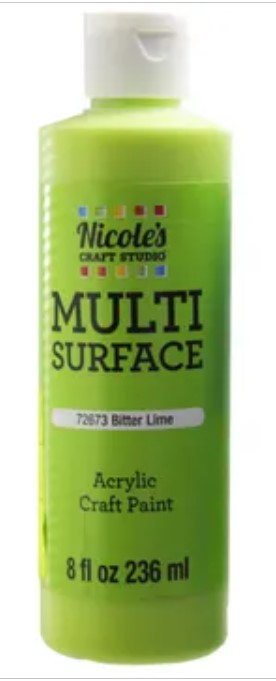 8OZ CRAFT PAINT BITTER LIME