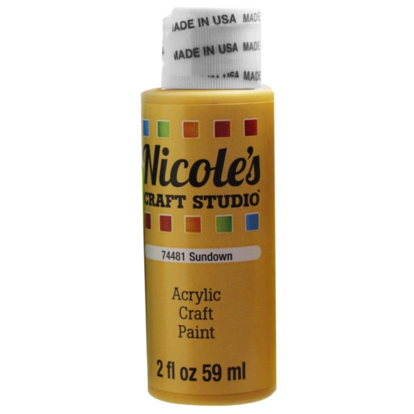 2OZ CRAFT PAINT SUNDOWN