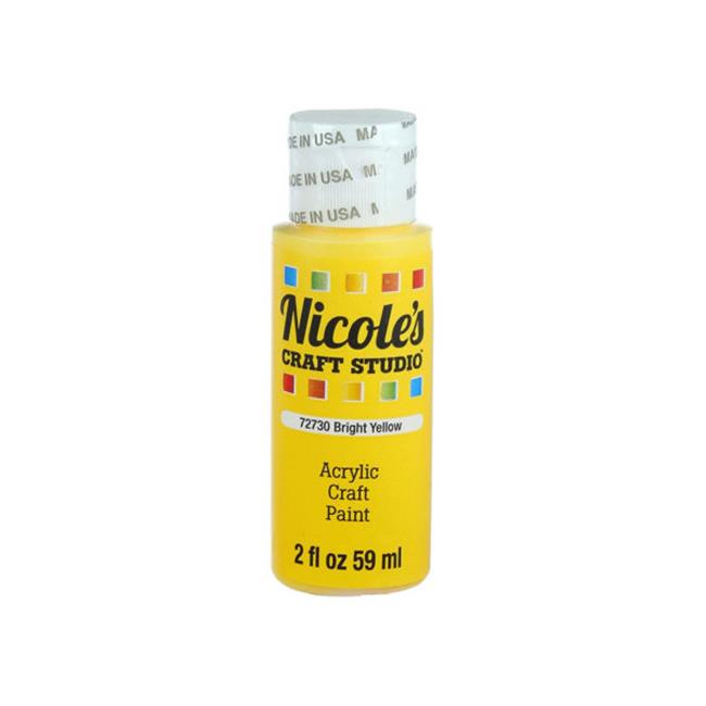 2OZ CRAFT PAINT YELLOW