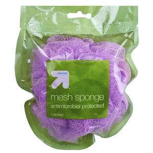 UP&UP MESH BATH SPONGE ASST