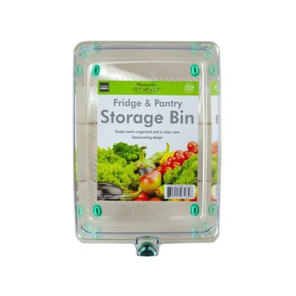 FRIDGE AND PANTRY STORAGE BIN