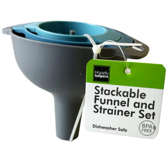 FUNNEL AND STRAINER SET