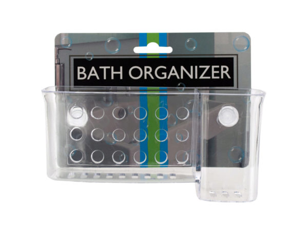 BATH ORGANIZER W/SUCTION CUPS